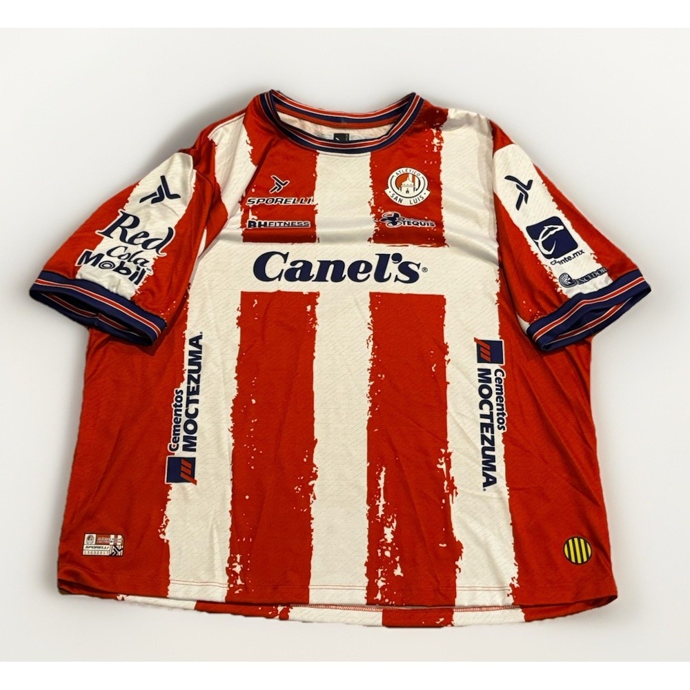 Sporelli Atletico San Luis 23/24 Home Futbol Soccer Jersey Mens 3XL